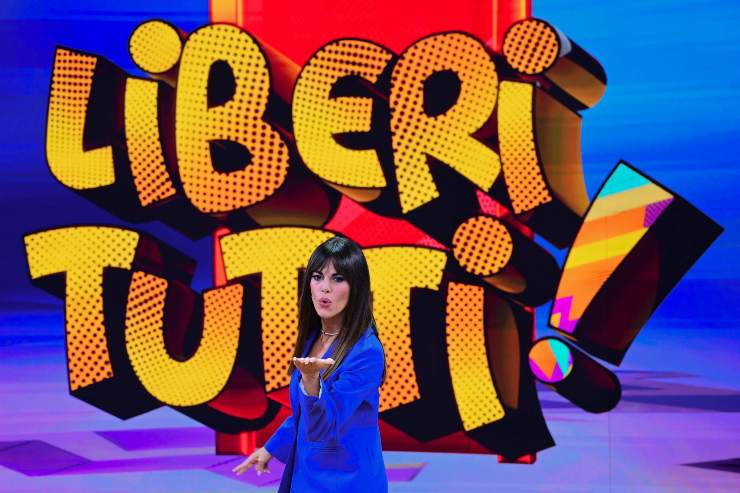 Bianca Guaccero a "Liberi Tutti"