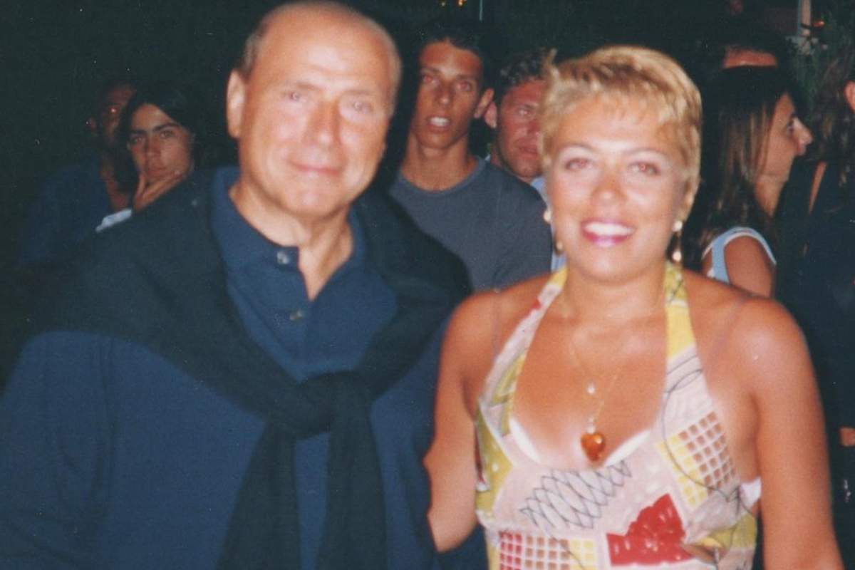 rossella erra silvio berlusconi foto da giovane social ballando con le stelle